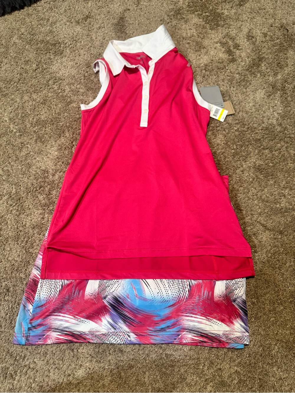 Reebok Golf outfit. Pink & White Athletic Skirt Set